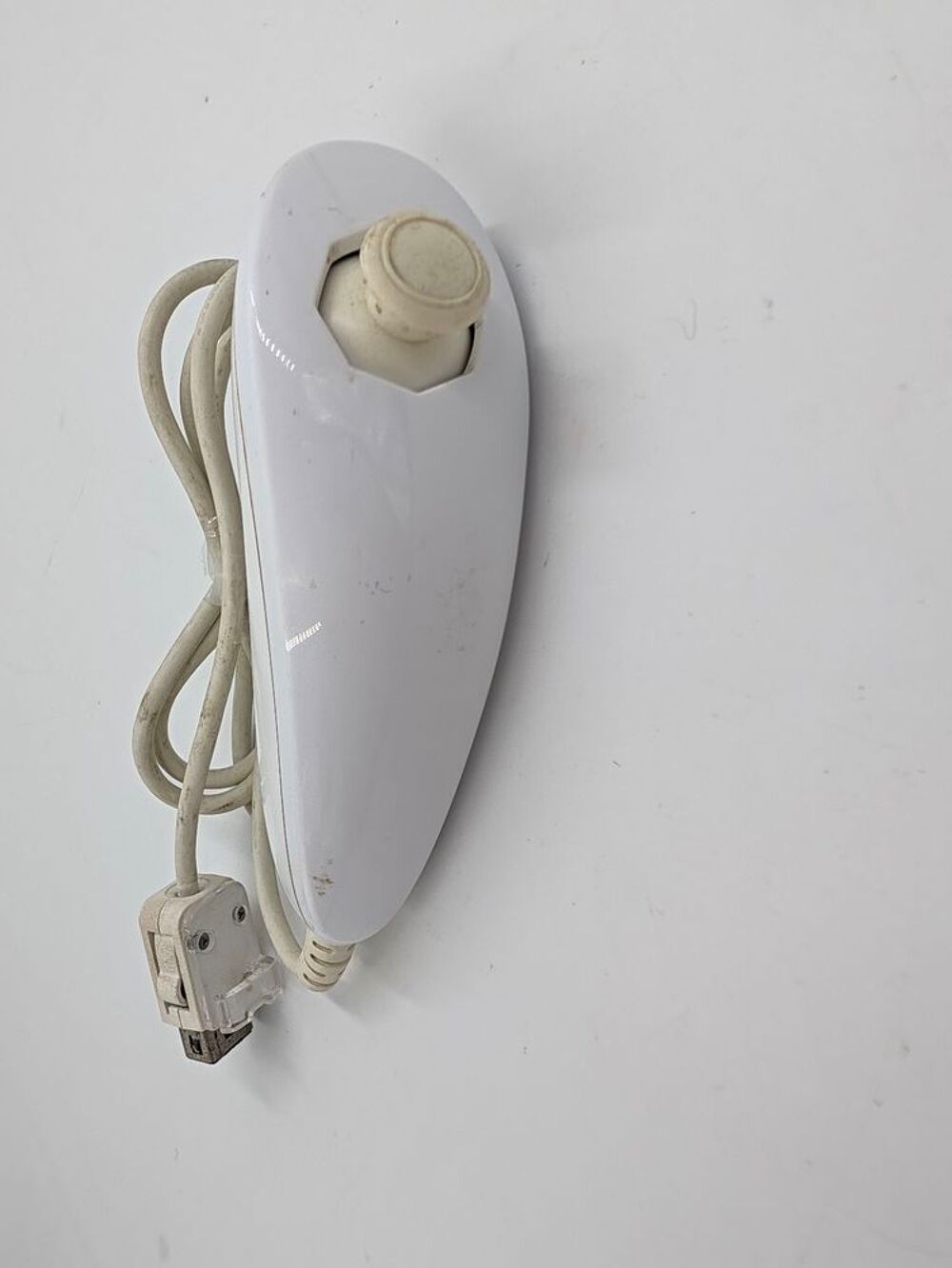 Accessoire Nintendo Wii manette Nunchuck blanc officielle Consoles et jeux vidéos