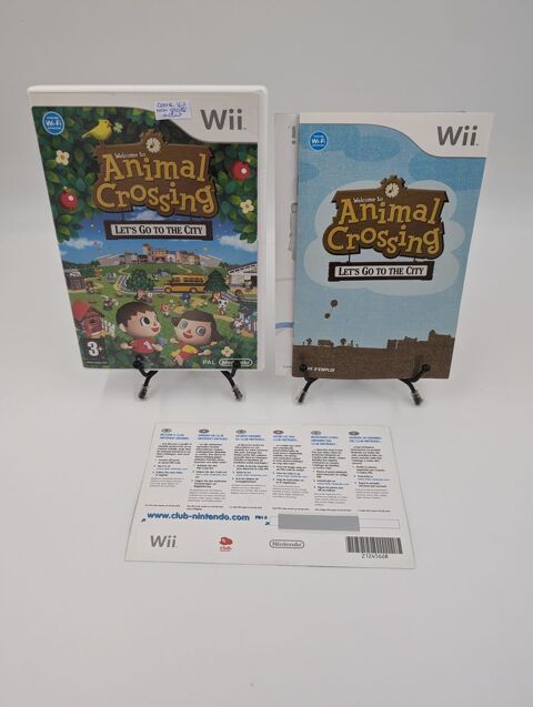 Jeu Nintendo Wii Animal Crossing  nous la. complet + VIP OK 11 Vulbens (74)