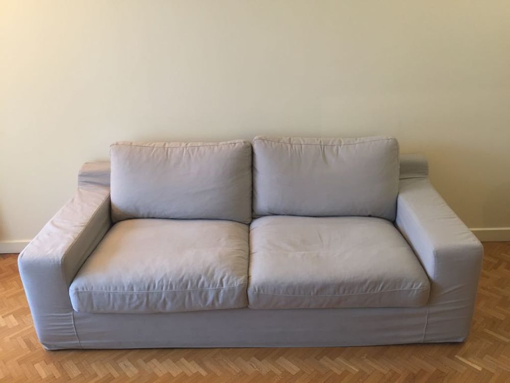 canap&eacute; 3pl maisons du Monde Gris Urgent Meubles