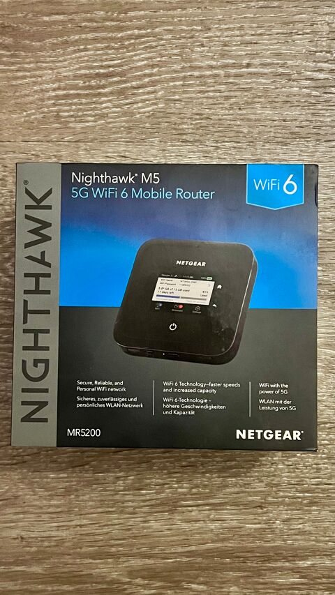 Routeur mobile - Netgear Nighthawk M5 (MR5200) - 5G - Wifi 6 750 Vincennes (94)