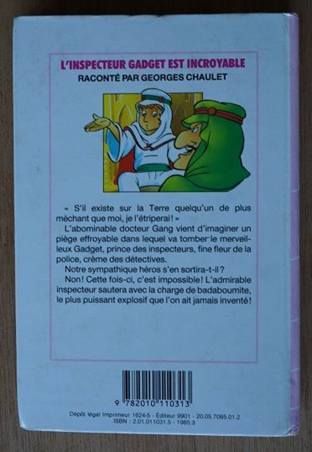 bibliotheque rose - l'inspecteur gadget est incroyable - 198 Livres et BD