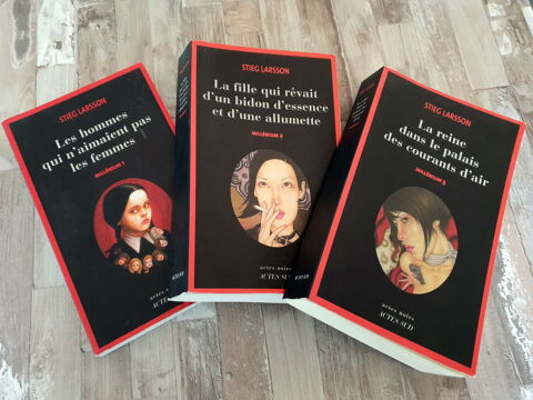 Trilogie MILLENIUM de STIEG LARSSON 30 Tours (37)