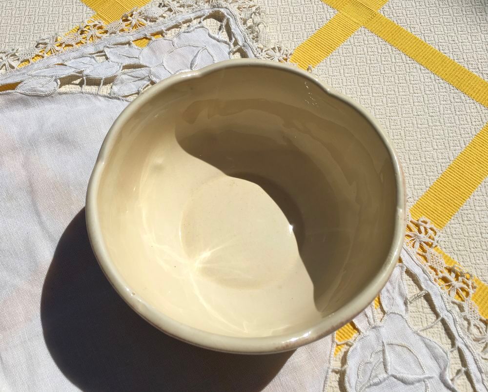 Saladier ou grand bol ancien (Diam&egrave;tre:15cm) ; &Eacute;tat neuf Cuisine