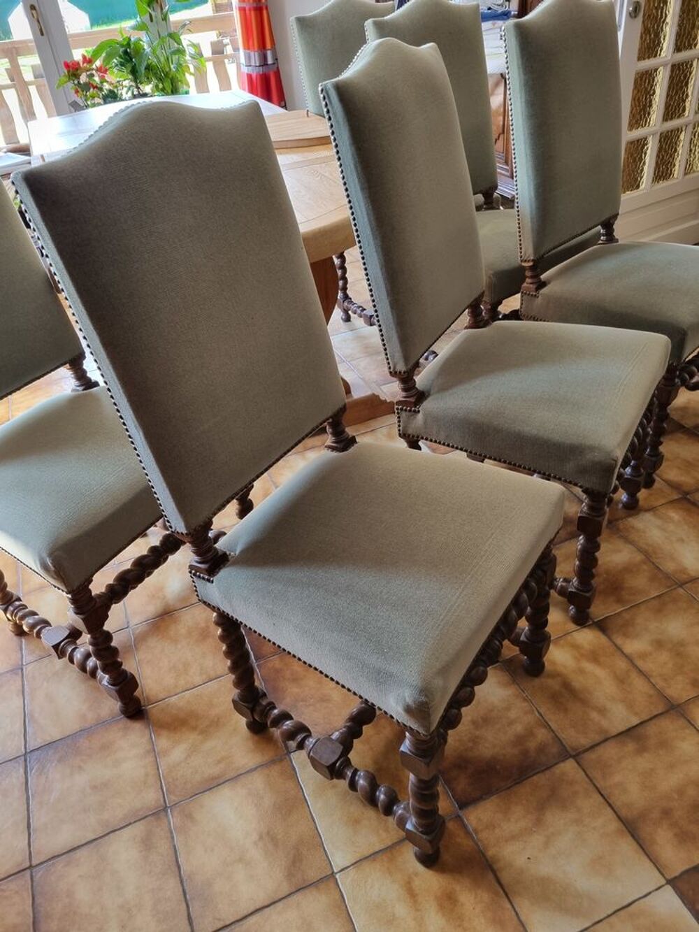 CHAISES LOUIS XIII Meubles