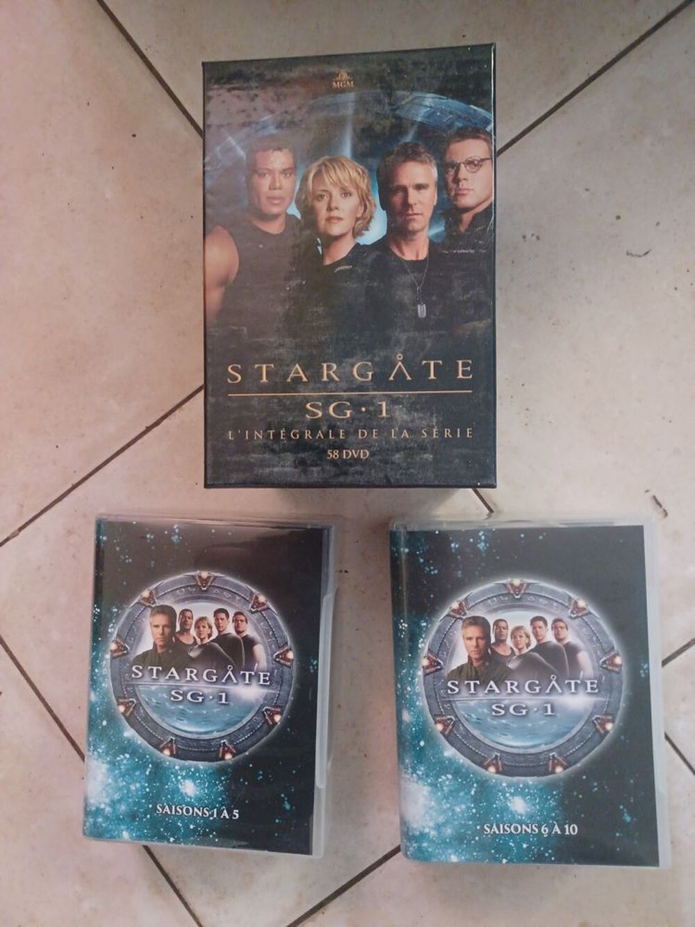 Stargate sg1 int&eacute;grale dvd DVD et blu-ray