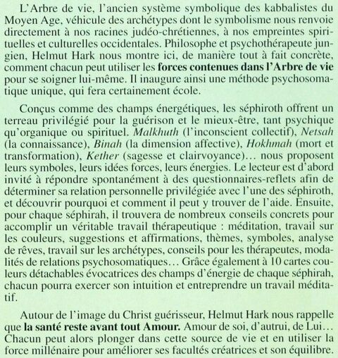 Force de gurison de l'arbre de vie  Par Helmut Hark  ..TBE  40 Carcassonne (11)