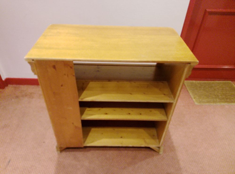 meuble TV en bois massif de style Louis Philippe Meubles