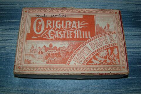 Bo�te de papier � lettres anglais Castle Mill note  paper 20 Gargenville (78)