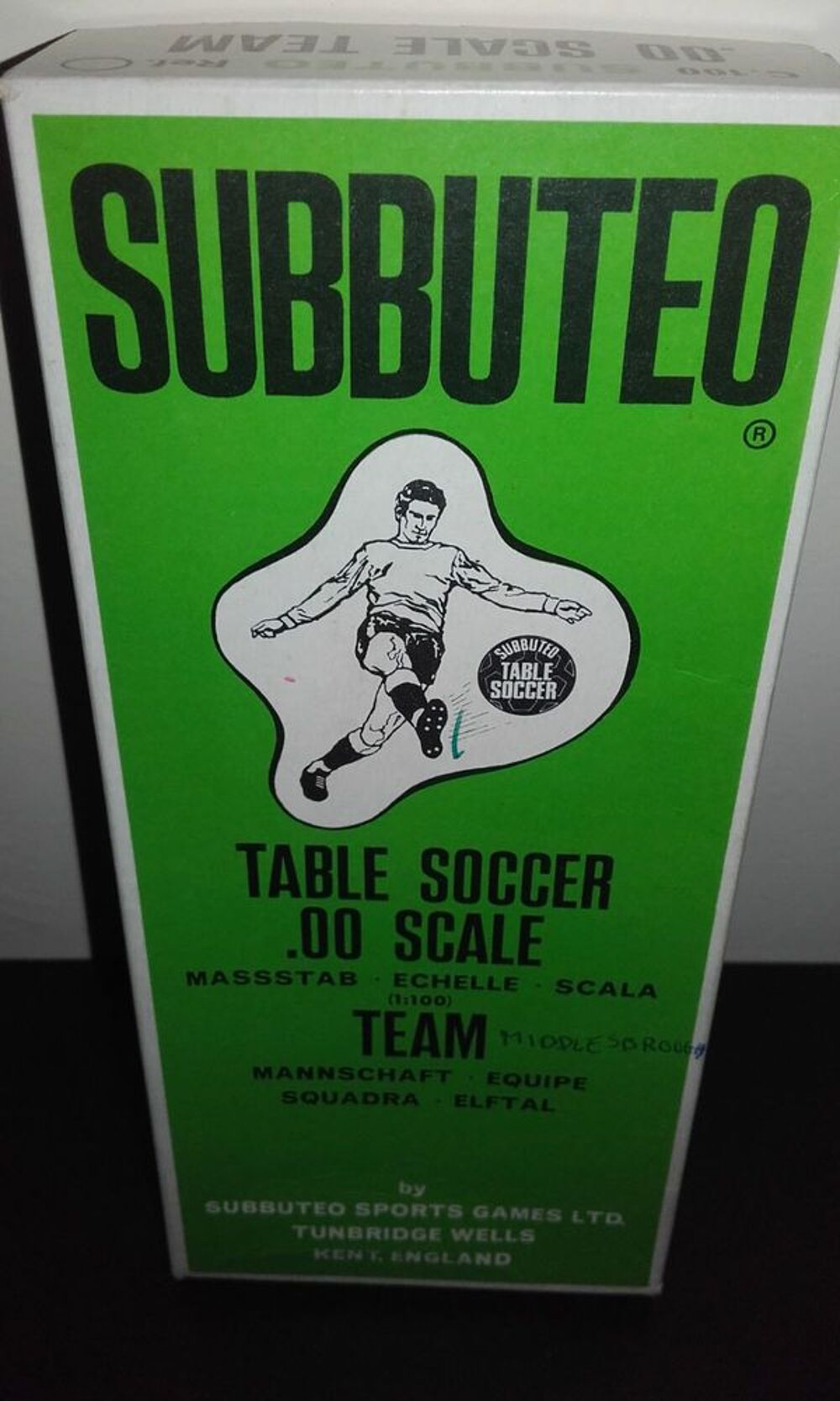 Subbuteo - Equipe / Team Middlesbrough FC Jeux / jouets