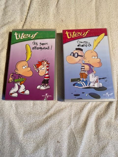 cassettes VHS dessins anim�s 5 Saint-Florent-le-Vieil (49)