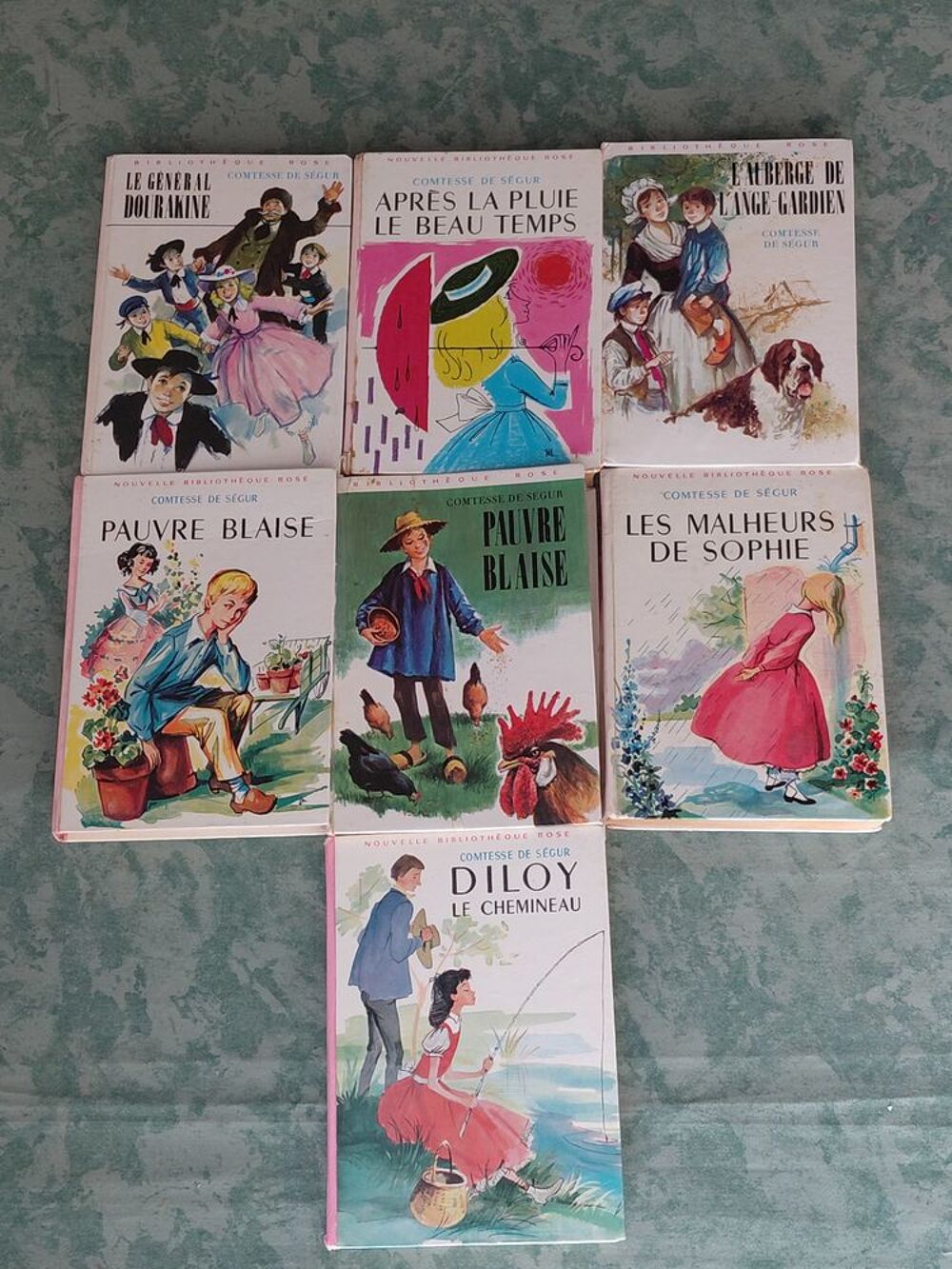 Minis- albums : bibliotheque verte et rose, en exelkent etat Livres et BD