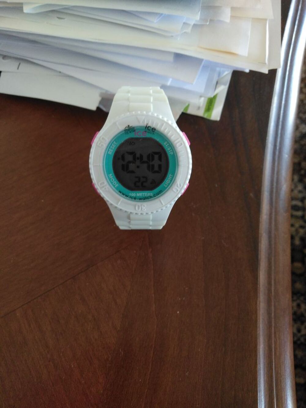 Montre Ice watch blanche Bijoux et montres