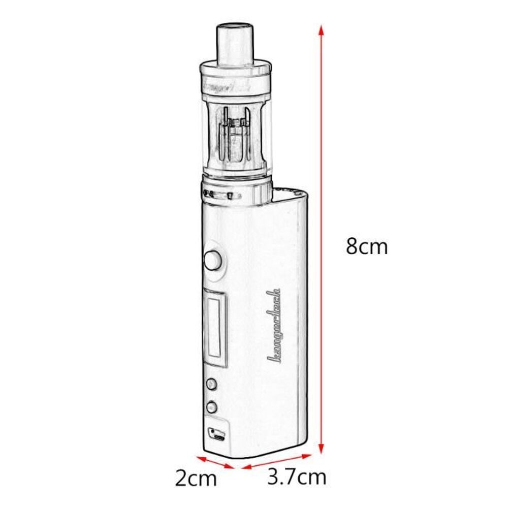 Pack e-cig KangerTech TOPBOX Mini (Blanc) + Nb &eacute;quipements Electroménager
