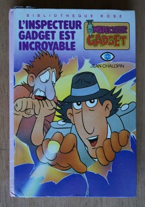 bibliotheque rose - l'inspecteur gadget est incroyable - 198 0 Fougères (35)
