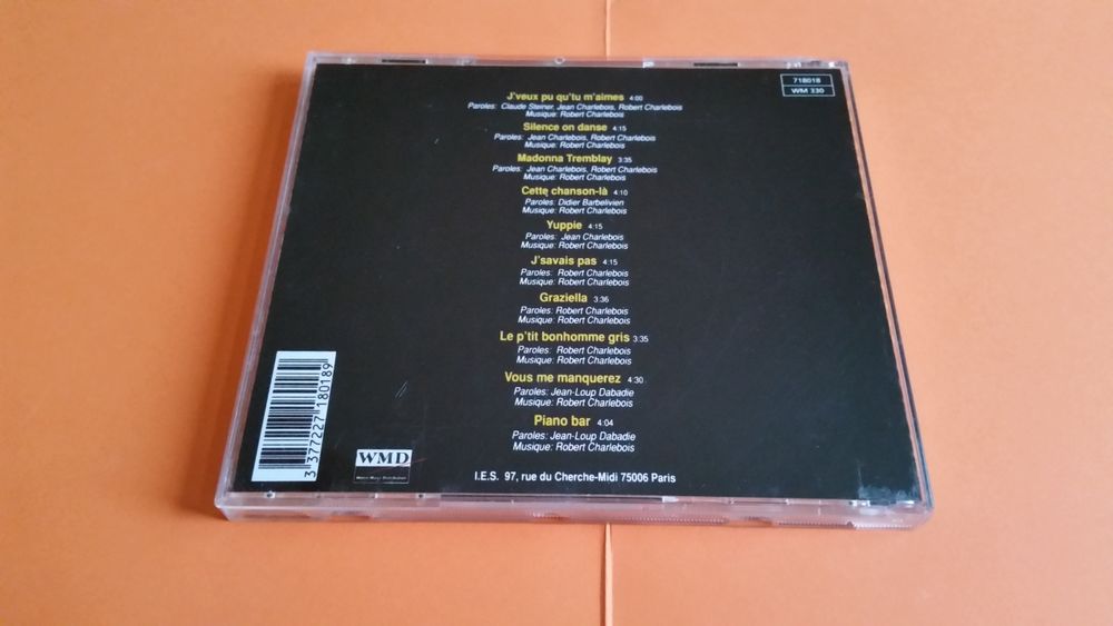 CHARLEBOIS CD et vinyles