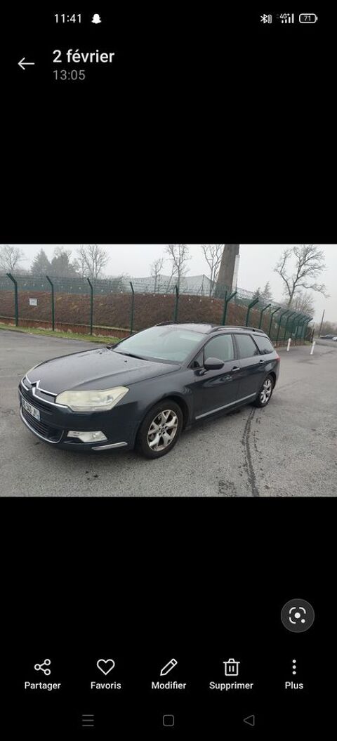 Citroën C5 Tourer HDi 110 FAP Airdream Attraction 2009 occasion Cinq-Mars-la-Pile 37130