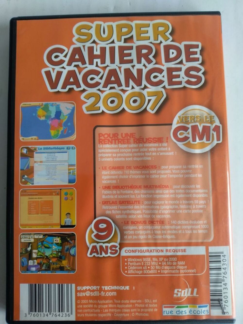 CD rom cahier de vacances CM1 Consoles et jeux vidéos