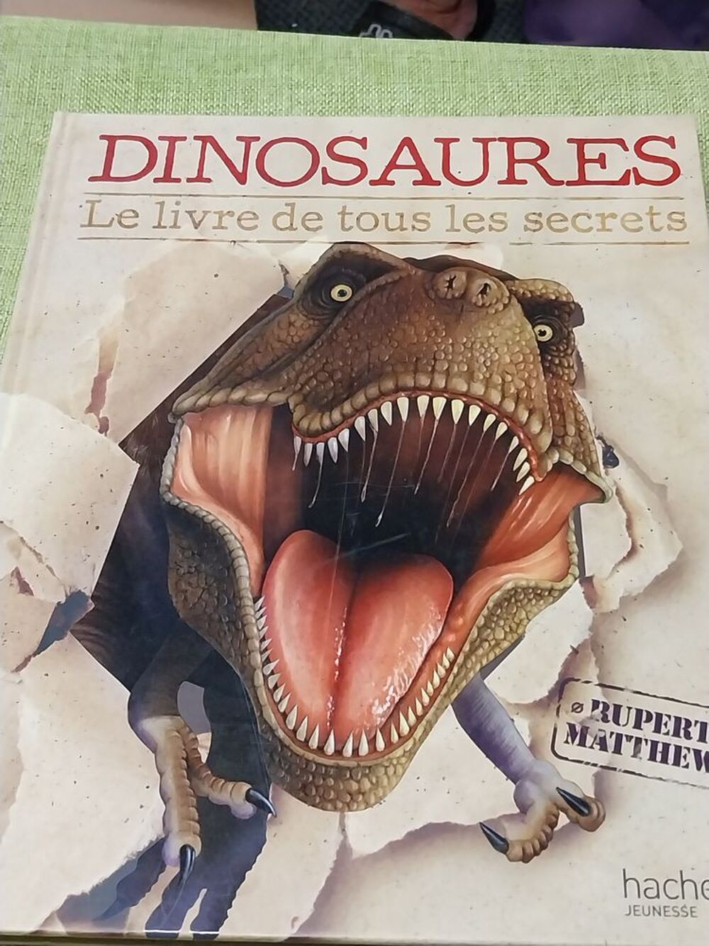 Dinosaures le livre de tous les secrets Rupert Matthews Livres et BD