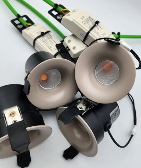 Lot De 4 - Spot Encastrable Led Taupe complet Neuf 25 Gu�rande (44)
