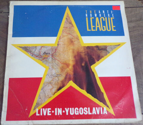 The anti-nowhere league live in Yugoslavia vinyle  13 Laval (53)