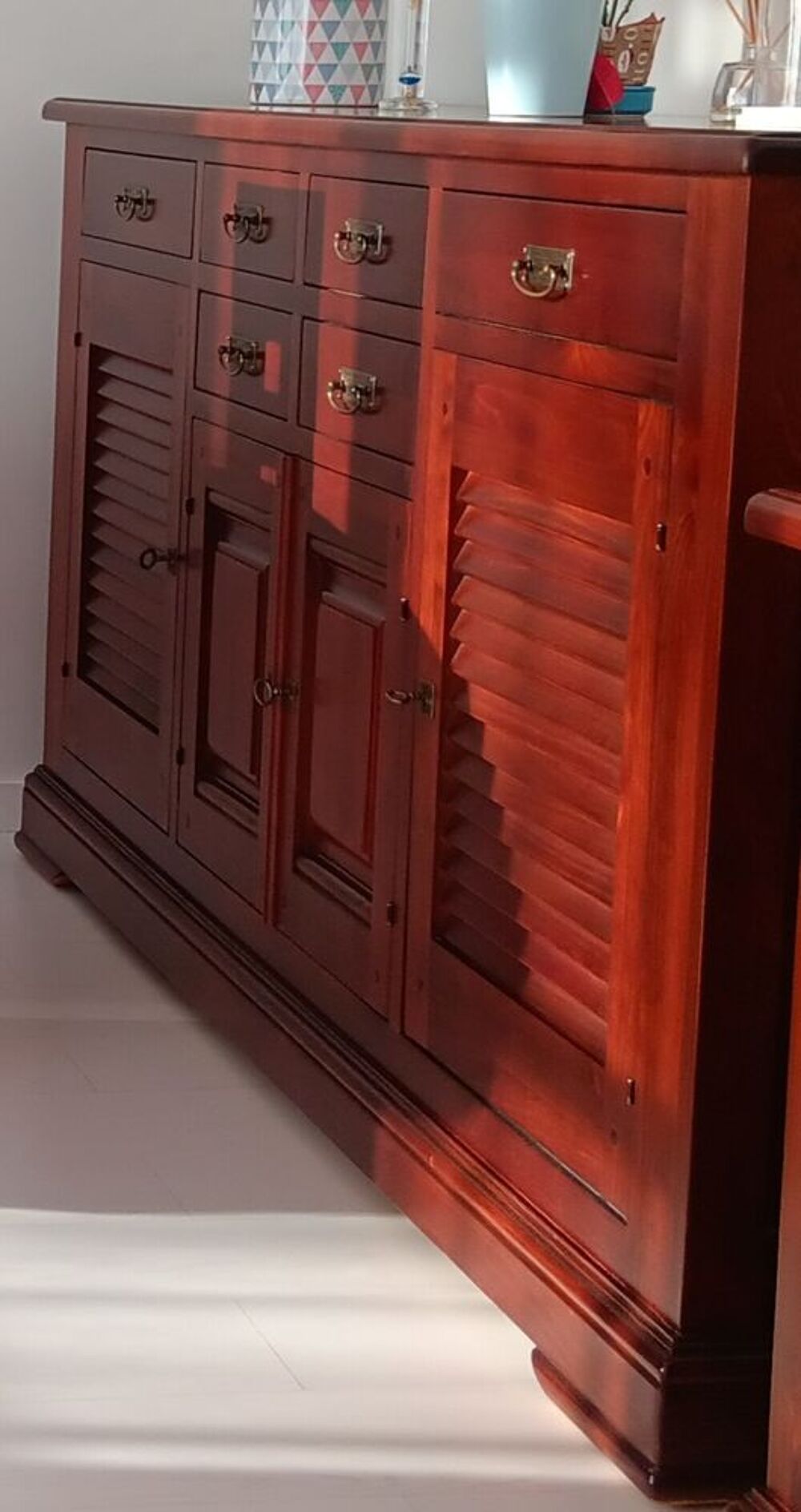 Buffet en bois style coloniale Meubles