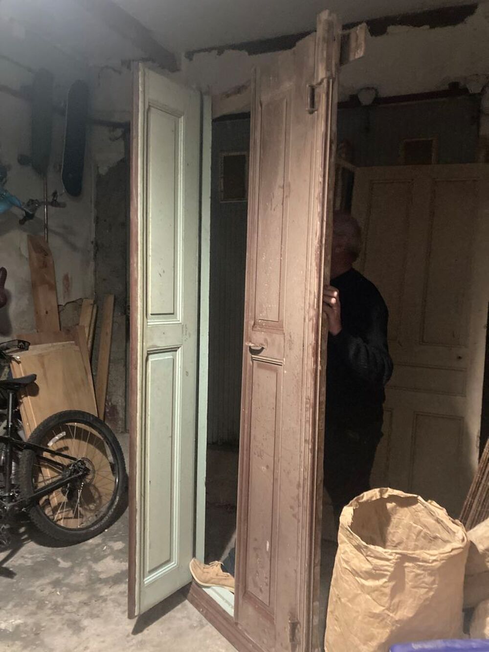 Portes anciennes bois massif Bricolage