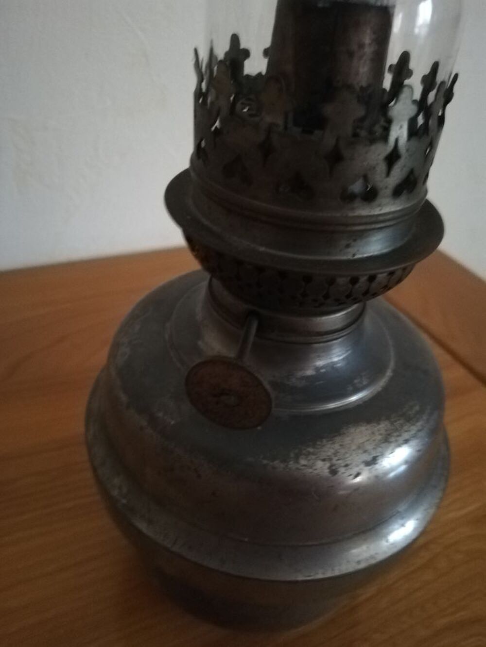 Lampe &agrave; p&eacute;trole ancienne Décoration