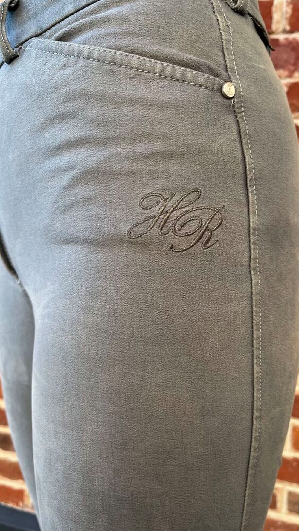 Pantalon d'&eacute;quitation Fouganza gris Sports