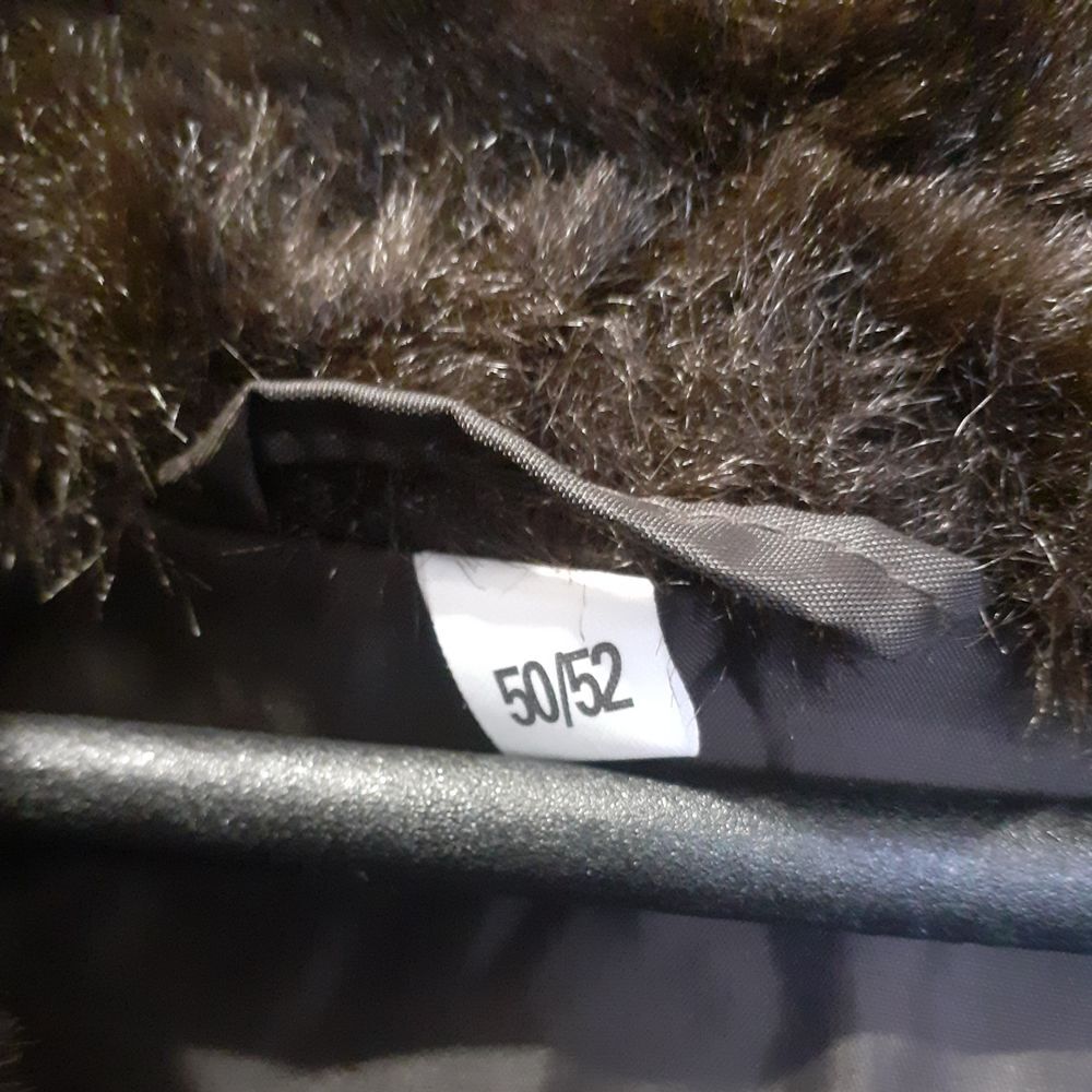 Manteau marron Vtements