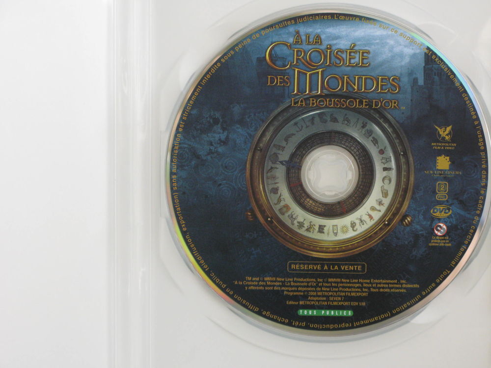 A la crois&eacute;e des mondes la boussole d'or DVD et blu-ray