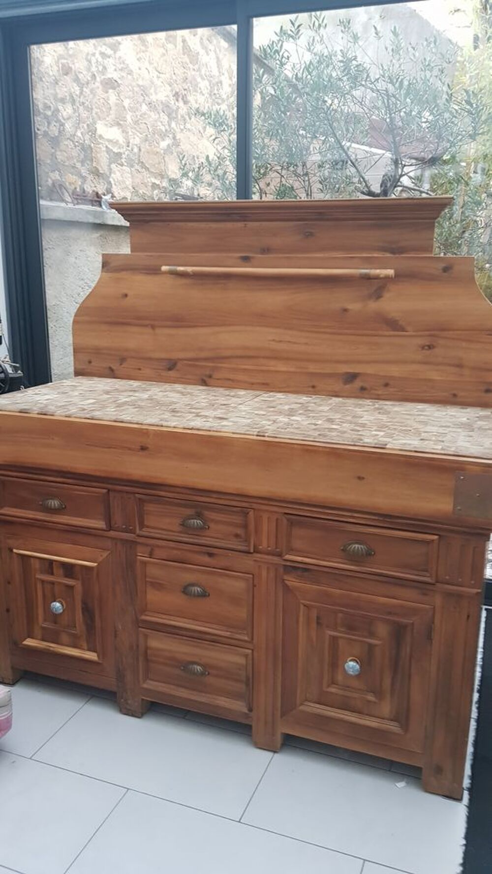 Billot de boucher de type de kercoet ou trussant Meubles