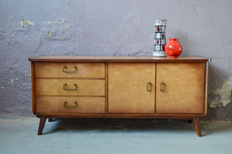 Petite enfilade vintage scandinave meuble TV ancien 370 Wintzenheim (68)