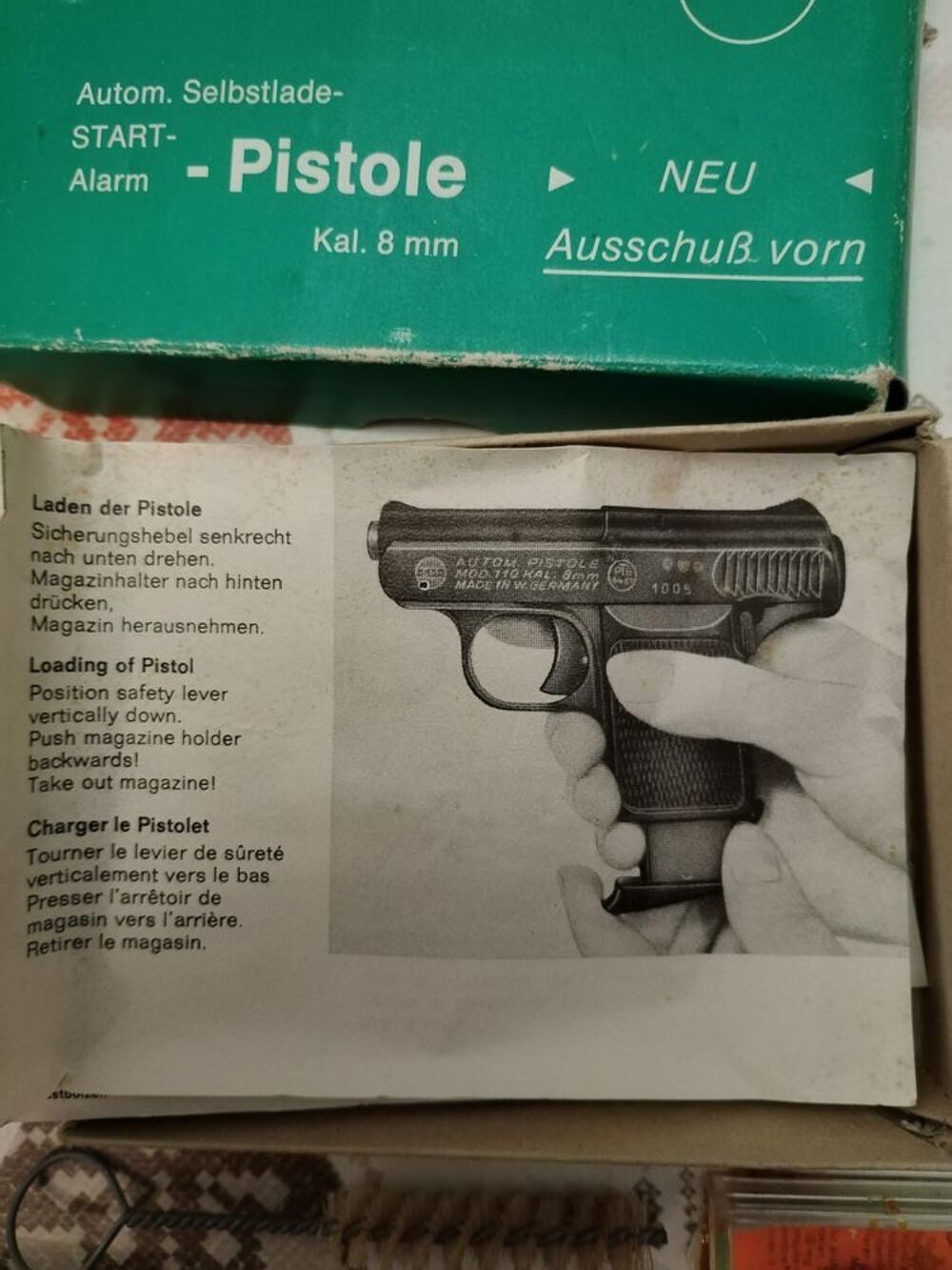 Pistolet d alarme 