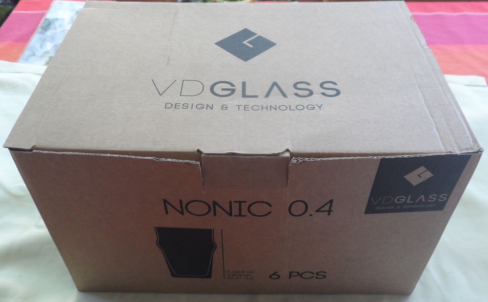 Carton de 6 Verres &agrave; bi&egrave;re MAES PILS neufs 0.5 litre collect Cuisine