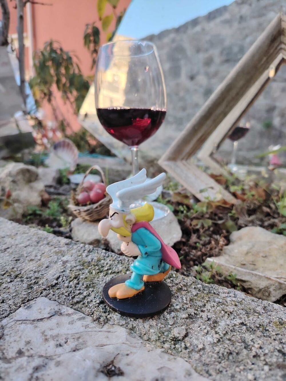 VERRE &agrave; VIN PVC HAUT DE GAMME Décoration