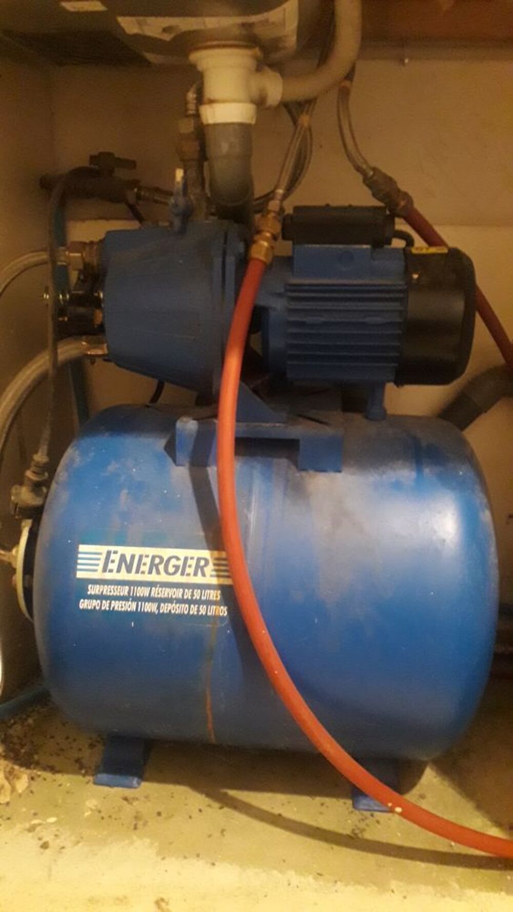 groupe de surpression d'eau auto pour r&eacute;seau domestique Bricolage