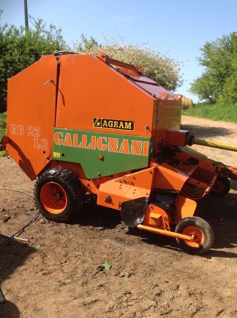 Round-Baller Gallignani 120/150 3600 87150 Champagnac-la-rivire
