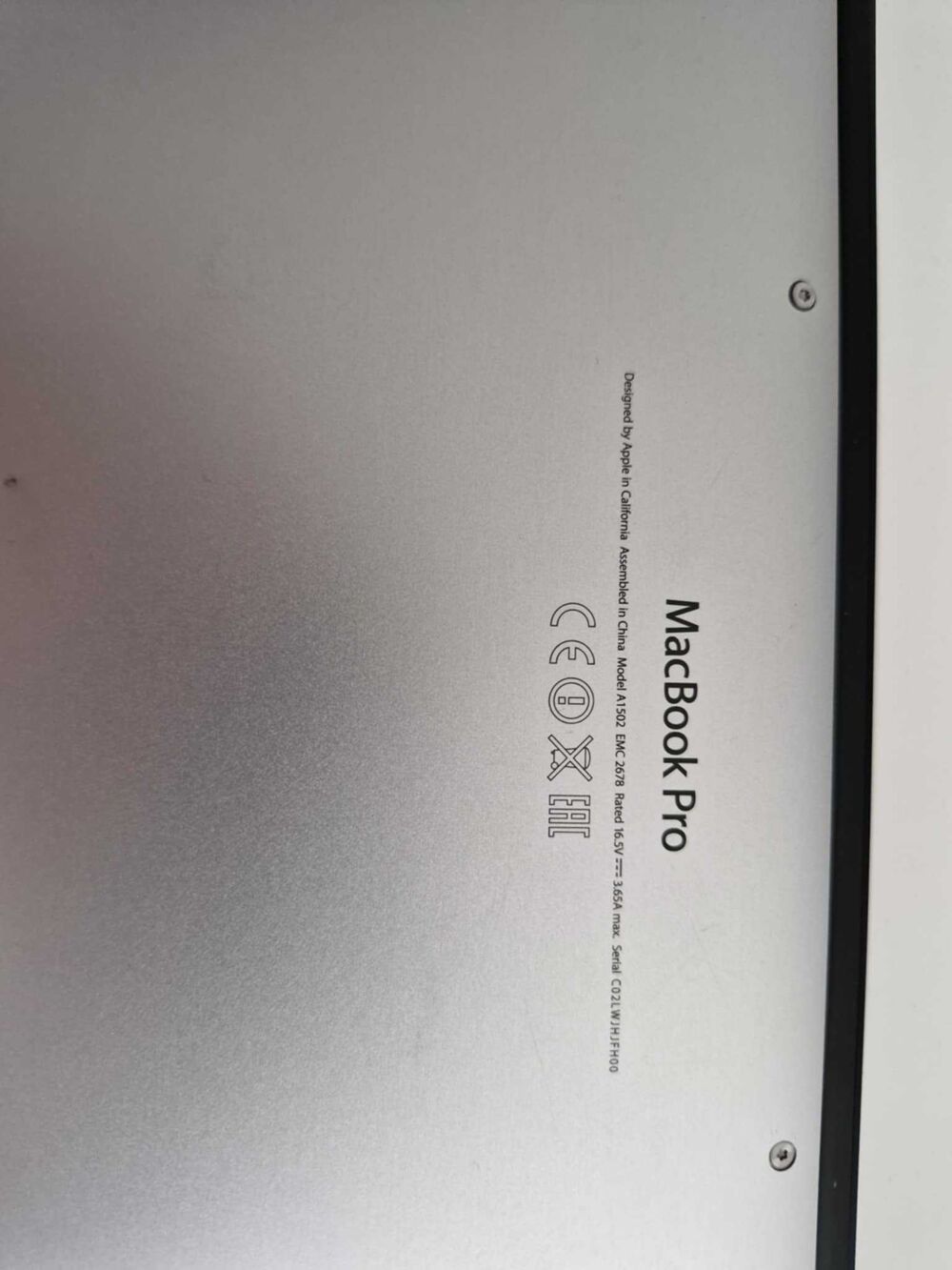 Macbook pro Matériel informatique