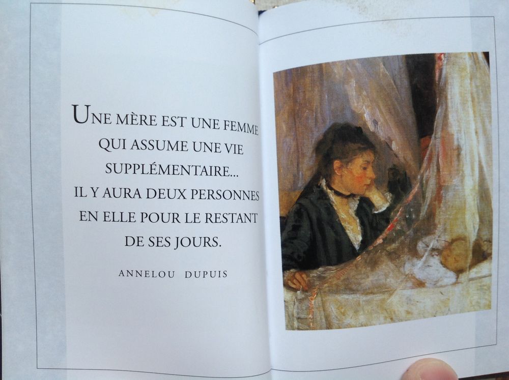 AU COEUR DE LA TENDRESSE L'AMOUR MATERNEL Envoi Possible
Livres et BD