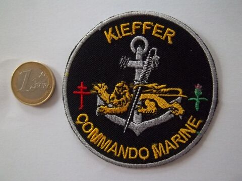 �cusson militaire commando marine Kieffer insigne collection 10 Valognes (50)