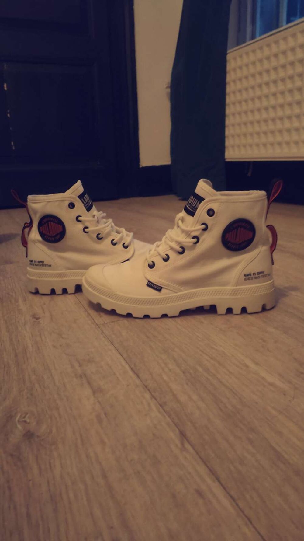 Palladium boot pampa Hi supply RS 78881 star white Chaussures