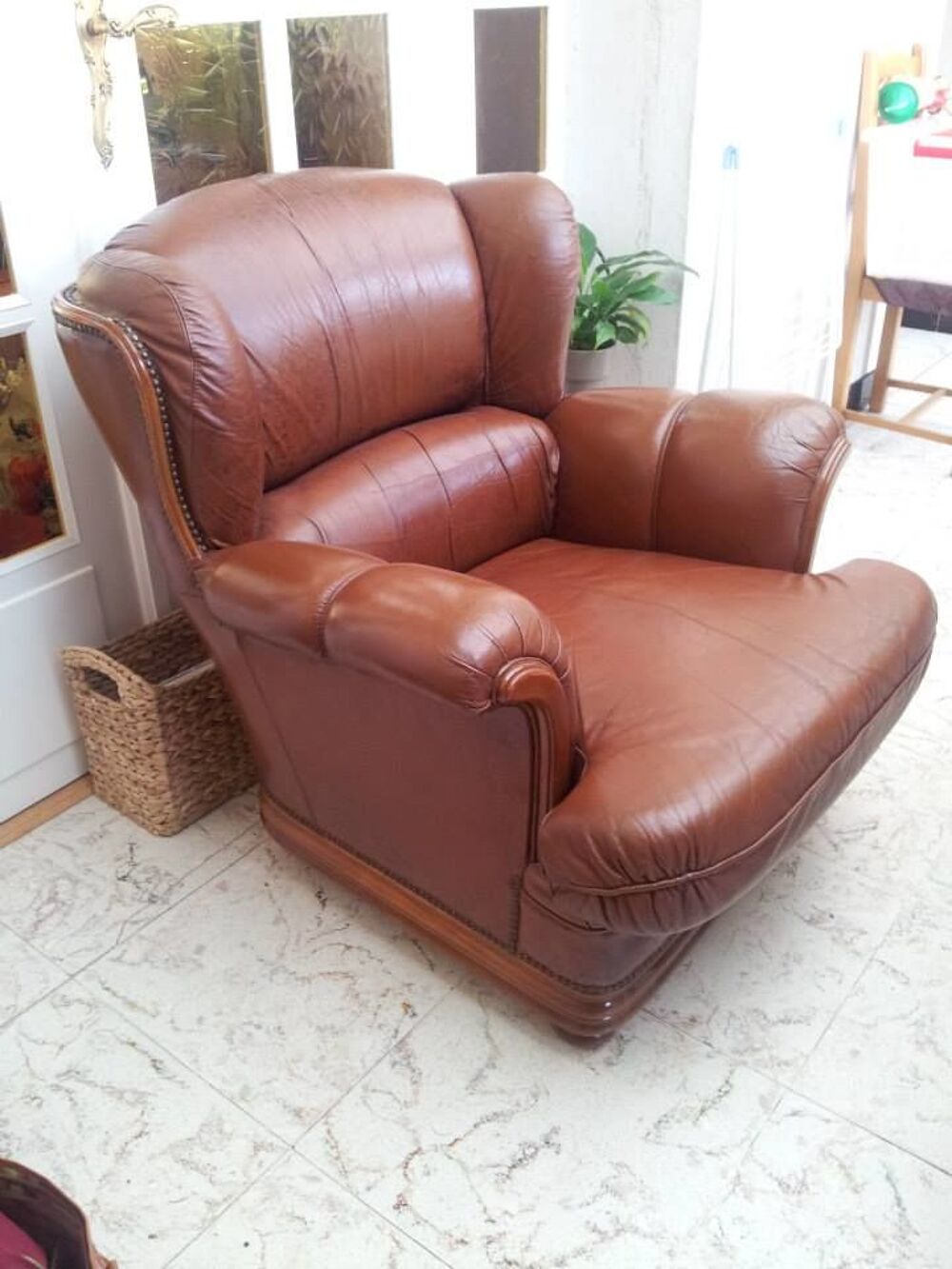 FAUTEUILS CUIR Meubles