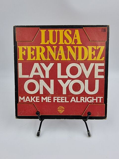 Vinyle 45 tours Luisa Fernandez : Lay Love on You (Make me f 1 Vulbens (74)