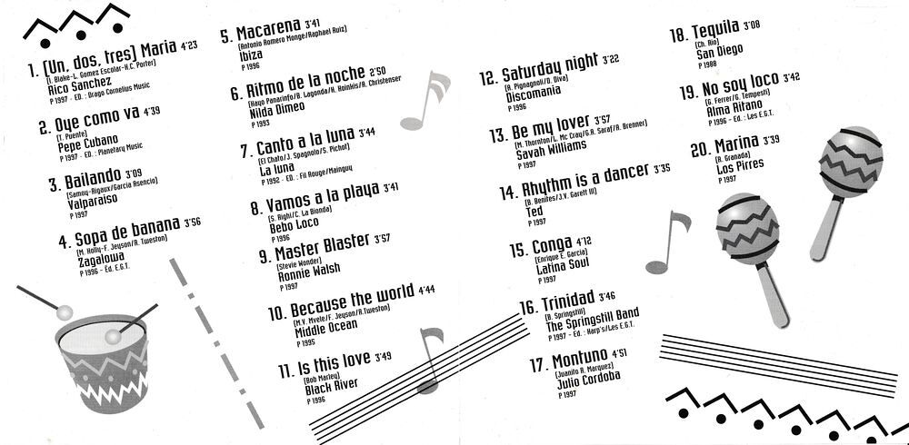 CD Ritmo De La Noche Compilation CD et vinyles