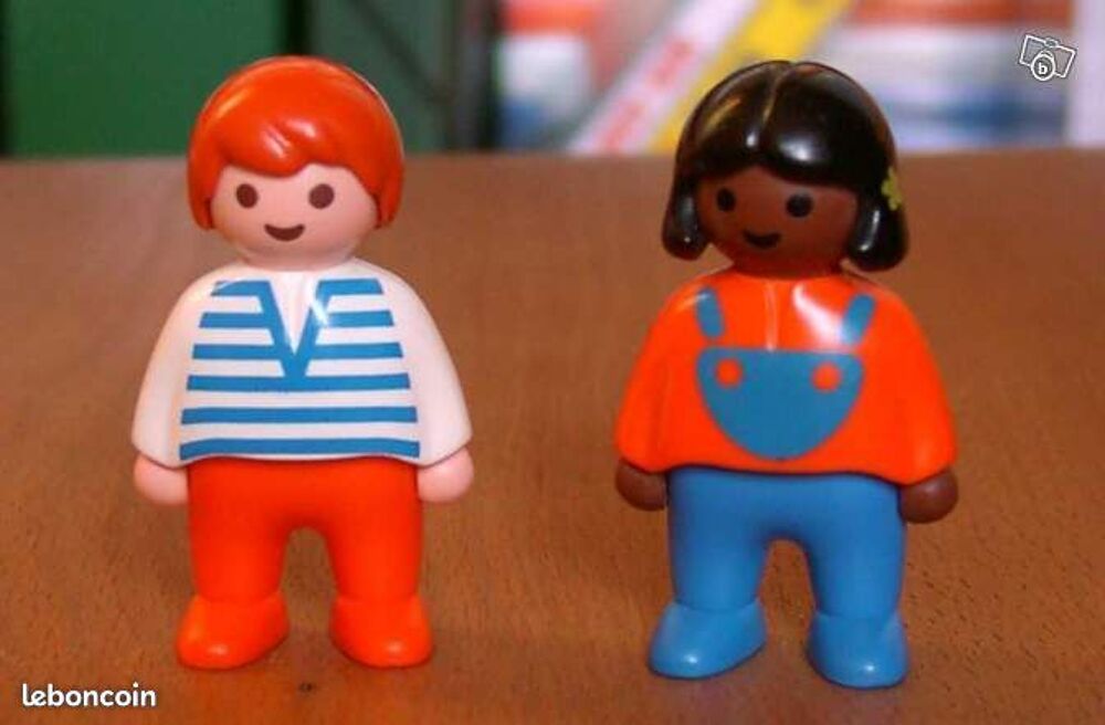 Playmobil - Lot De 2 Figurines Geobra - 1990 Jeux / jouets