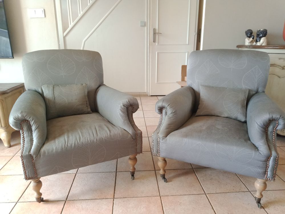 Deux Fauteuils Bergere (maison du monde) Meubles