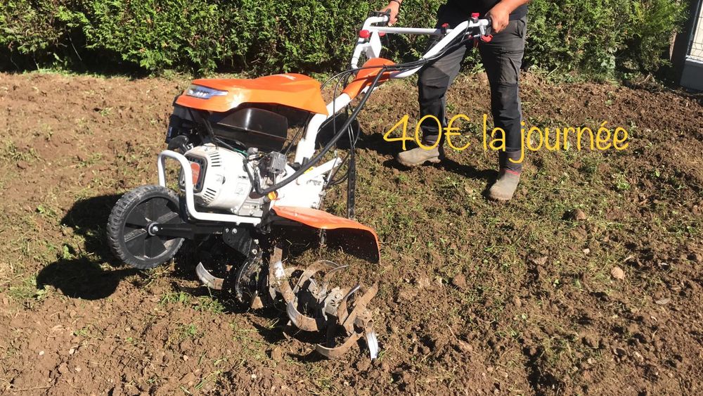 Motoculteur 40e la journ&eacute;e Jardin