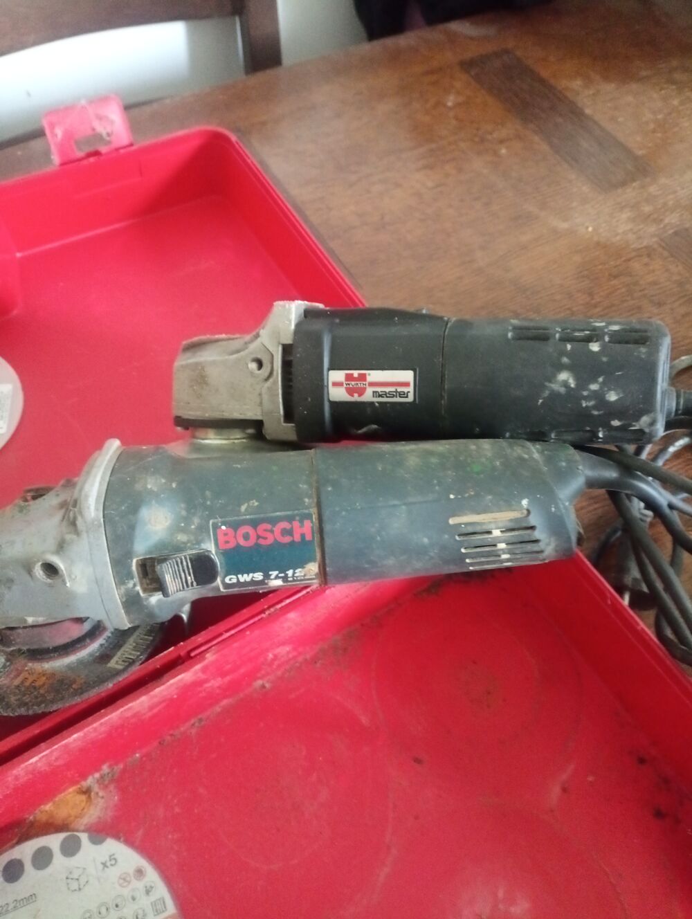 deux disqueuses une bosh et une wurts Bricolage