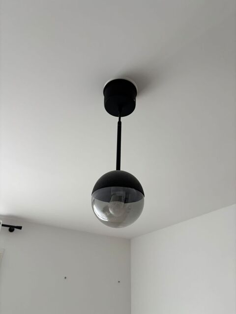 Luminaire en suspension noir - 1 ampoule 0 Maisons-Laffitte (78)