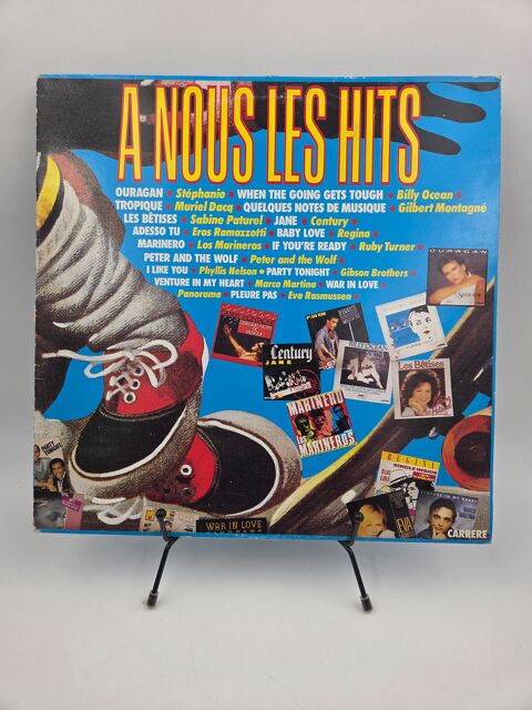 Vinyle 33 tours A Nous les Hits (Ouragan ? St�phanie) 9 Vulbens (74)